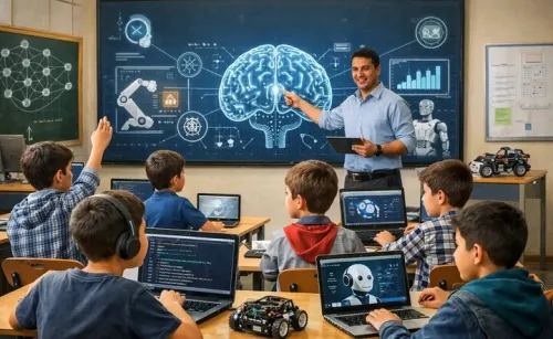 از کلاس درس تا کدنویسی ۴ میلیون نفر در راه یادگیری AI قرار گرفتند