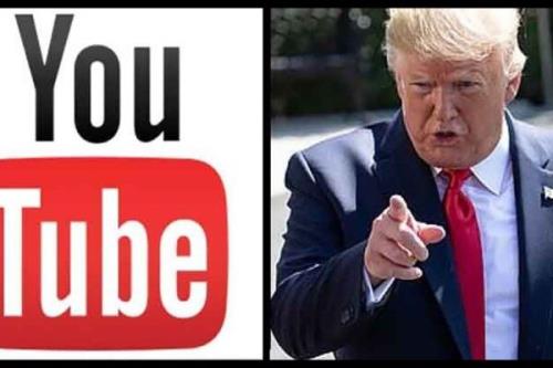 یوتیوب تعلیق حساب كاربری ترامپ را تمدید كرد